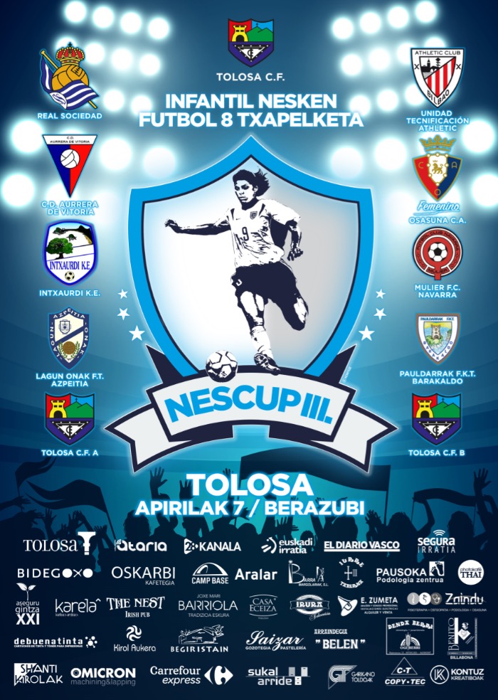 Participación en la III Nescup de Tolosa y en el Torneo Bizkaia 2018 F9